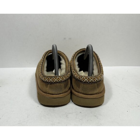 Ugg Tasman Slippers Chestnut Casual Suede Slip On 5252 Kids Size 6 Shoes - Picture 4 of 8